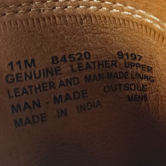 Timberland Men's Boots Size 11M Chukka Combat Brown Leather - Picture 7 of 11